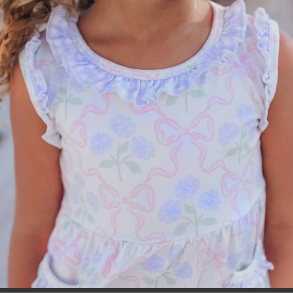 Floral Ruffle Dress for Kids